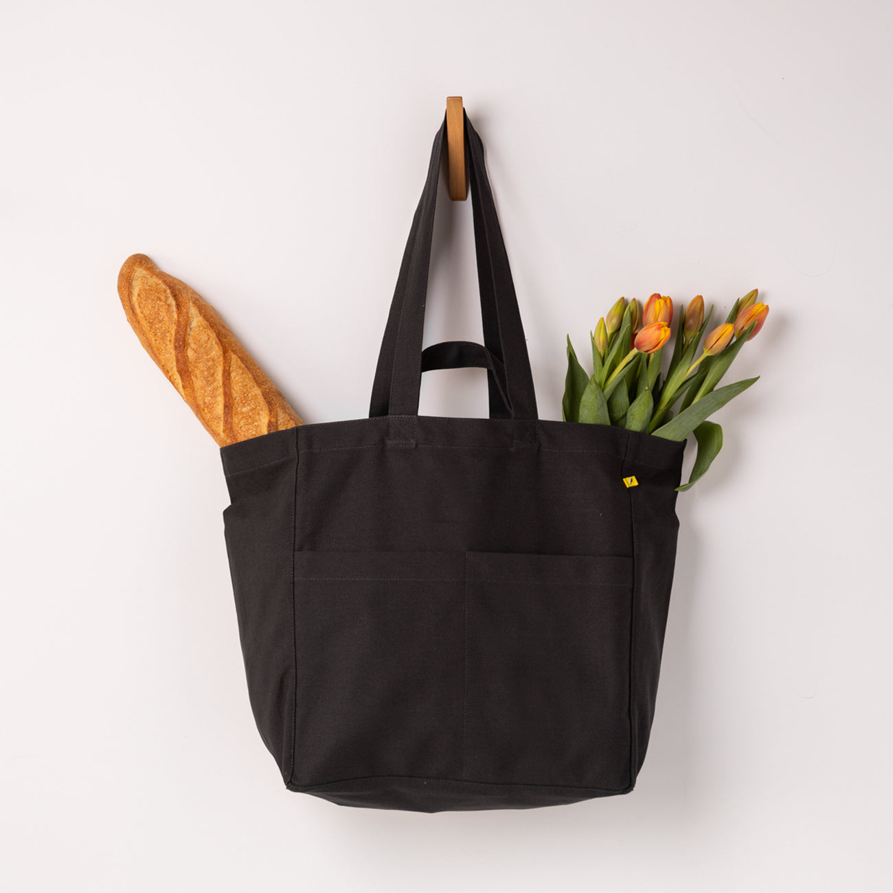 Grand sac fourre-tout - Carbone