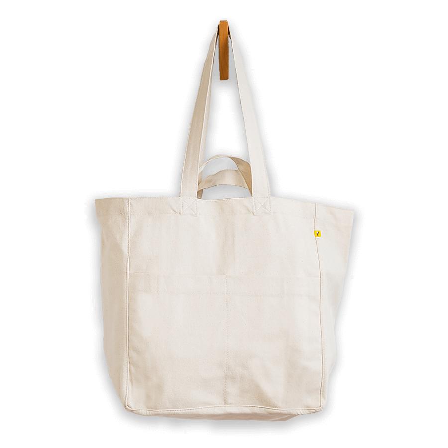 ad REVIEWING THE DAILY MULTI-POCKET CANVAS TOTE BAG