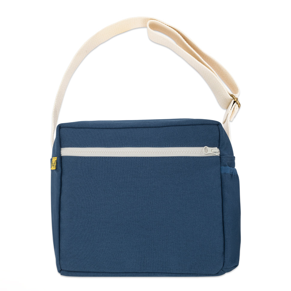 Classic Navy Crossbody lunch ba box