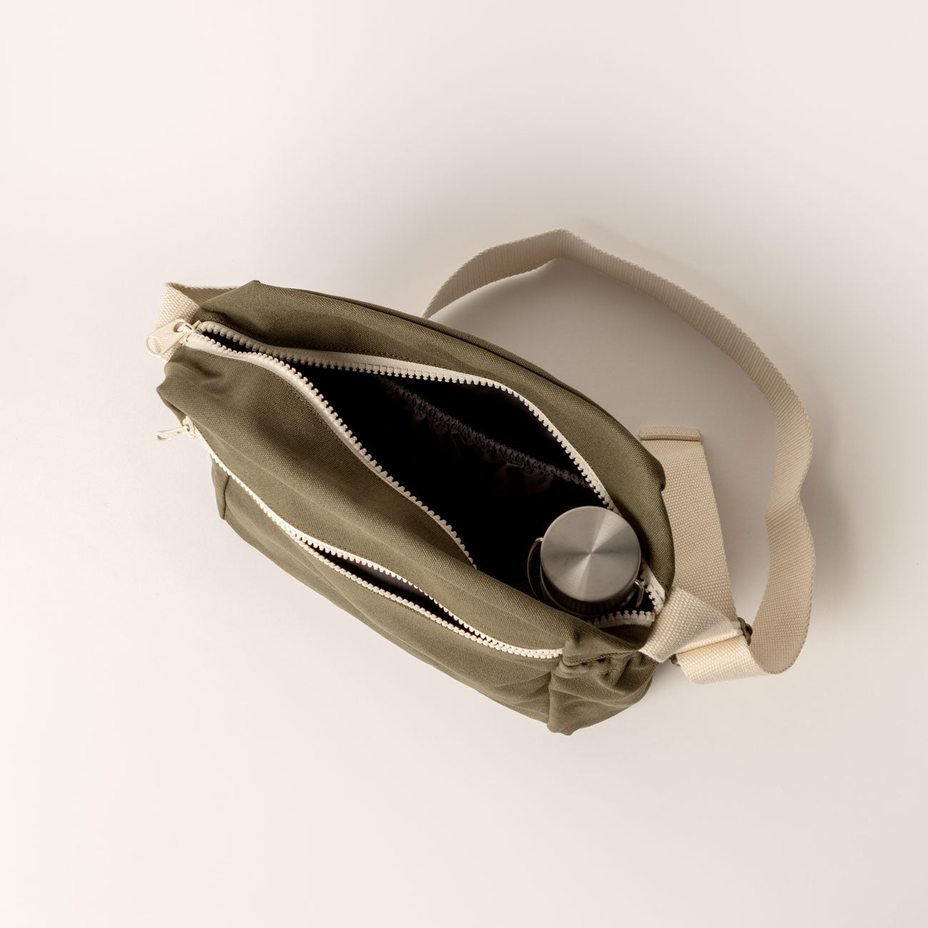 Sac à bandoulière - Olive foncé