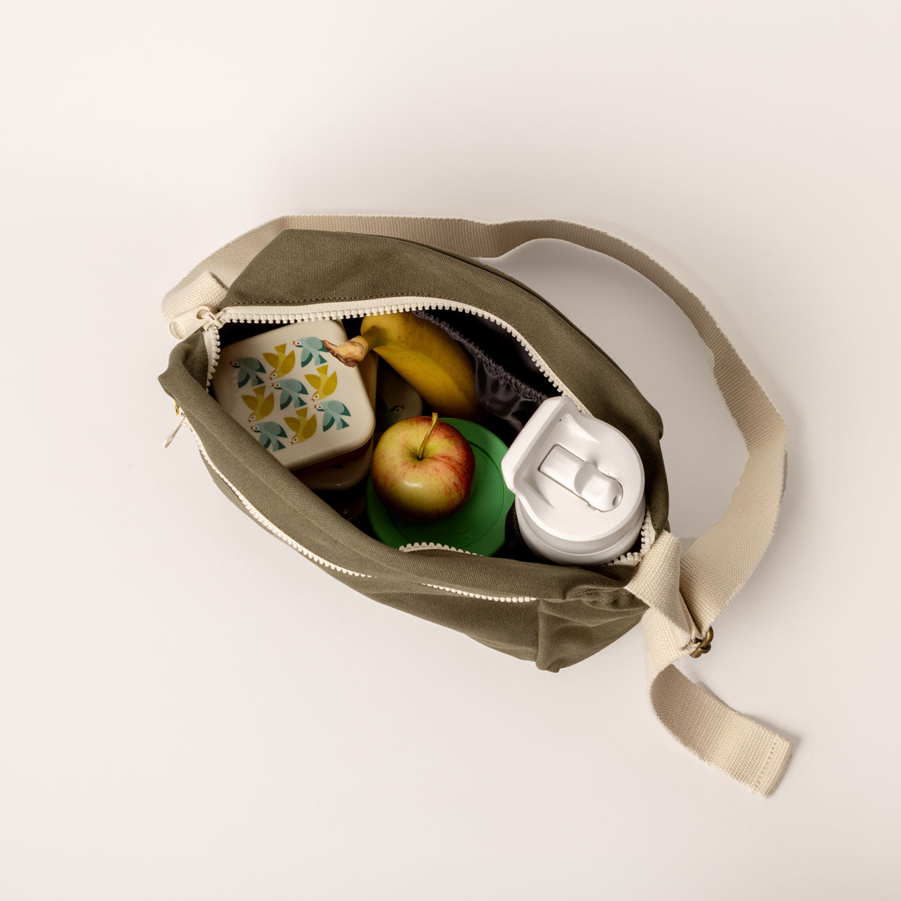 Sac à bandoulière - Olive foncé