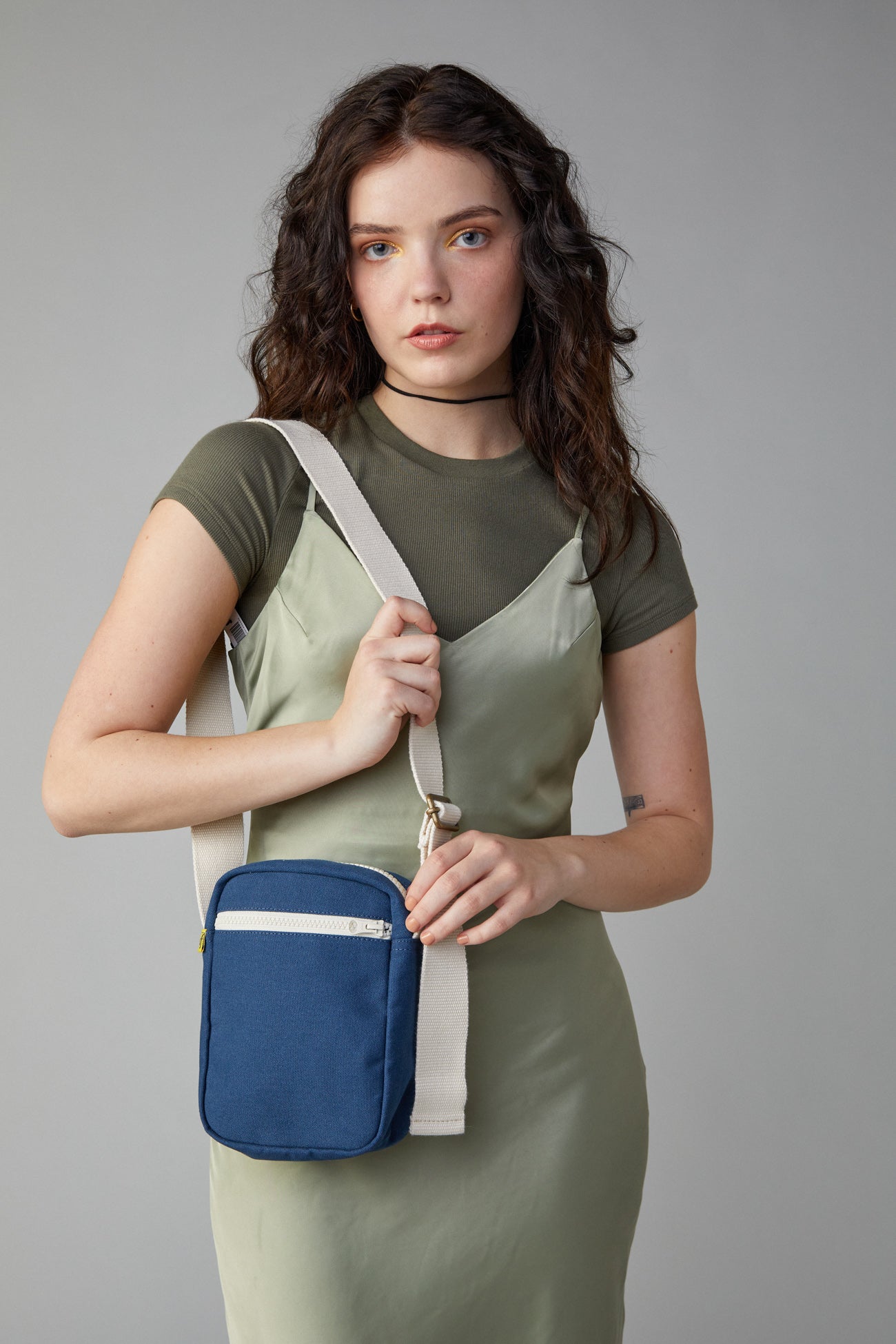 Mini sac à bandoulière - Marine classique