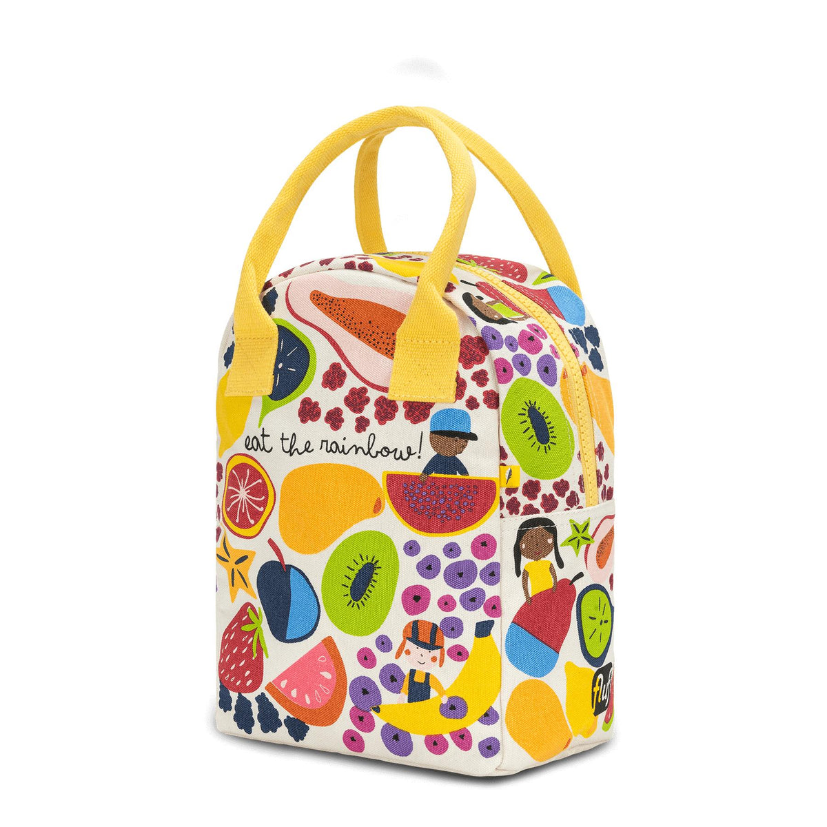 Organic fruit lunch bag by Fluf