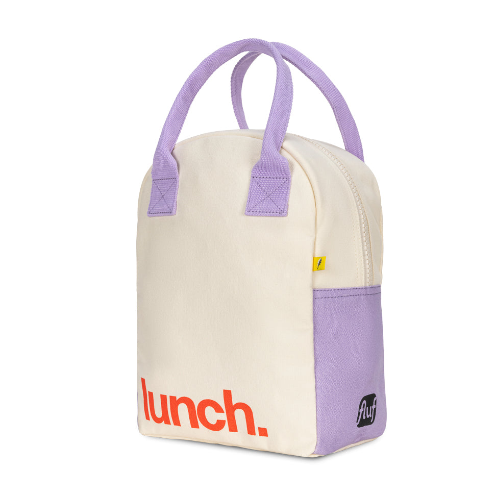 Zipper Lunch - ‘Lunch’ Lavender Poppy