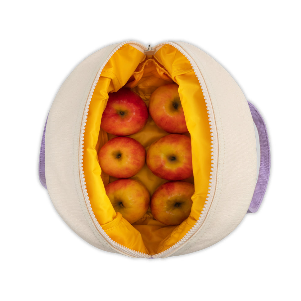 Zipper Lunch - 'Lunch.' Lavender Poppy