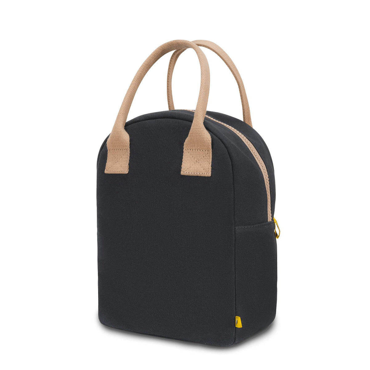 Soft Black Lunch bag for kids and adults by Fluf Canada