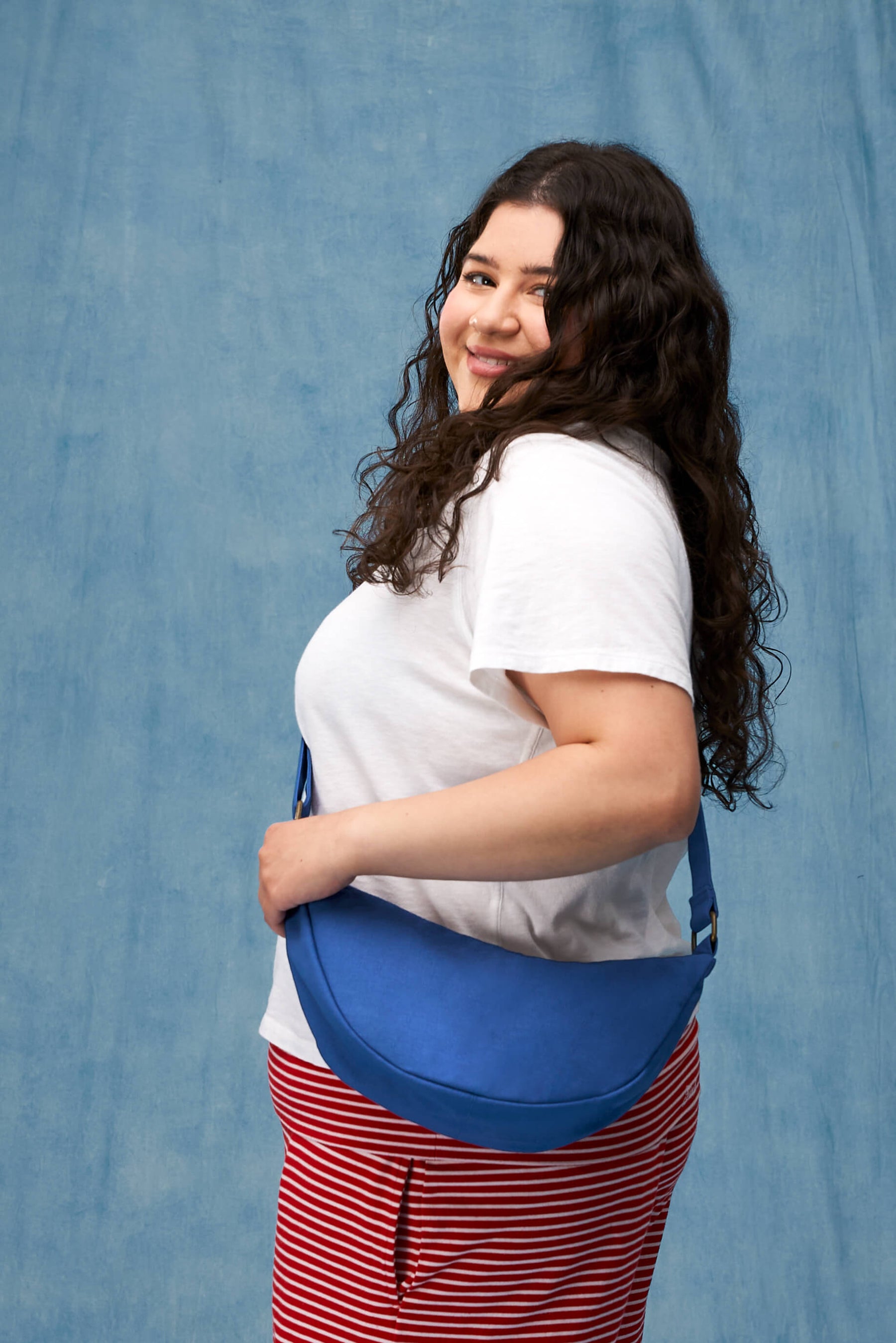 Crescent Sling - Cobalt