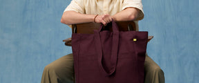 Box Tote - Fig