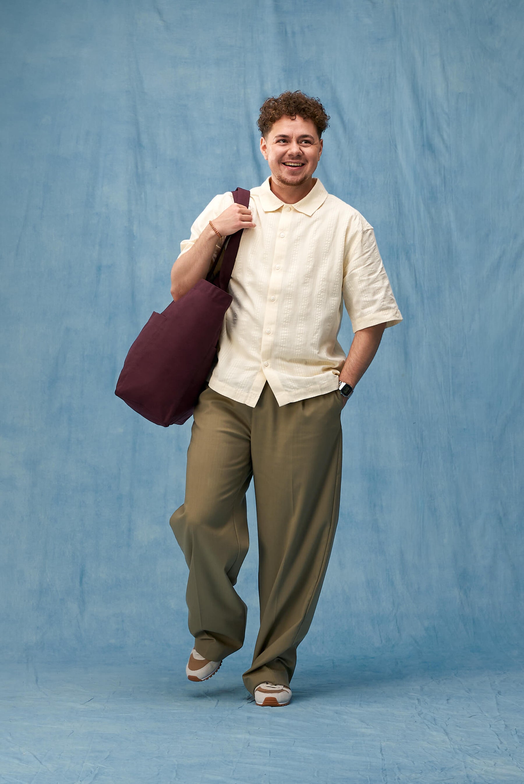 Box Tote - Fig