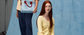 Zipper Lunch - Gingham Sky