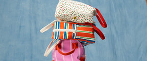 Zipper Lunch - Awning Stripe Chili Pepper
