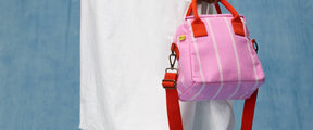 Lunch Clutch - Shirt Stripe