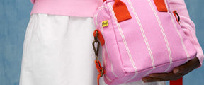 Lunch Clutch - Shirt Stripe