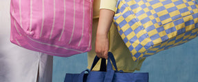 Box Tote - Cobalt