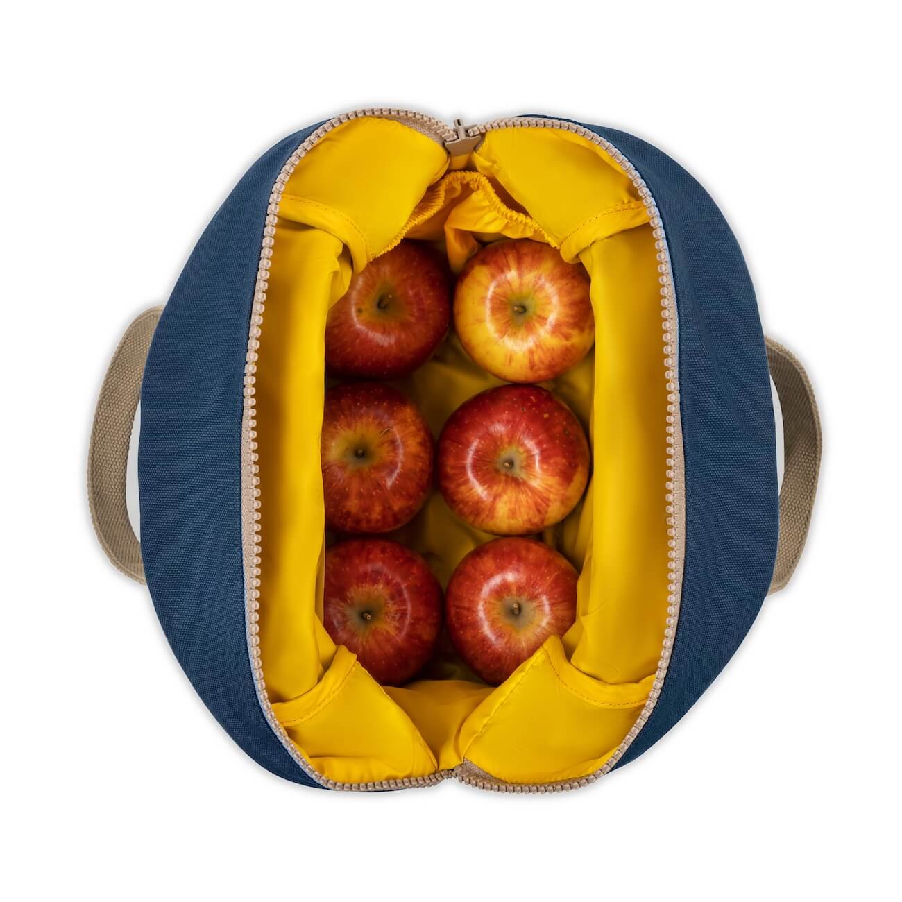 Sac à lunch à glissière - Marin classique