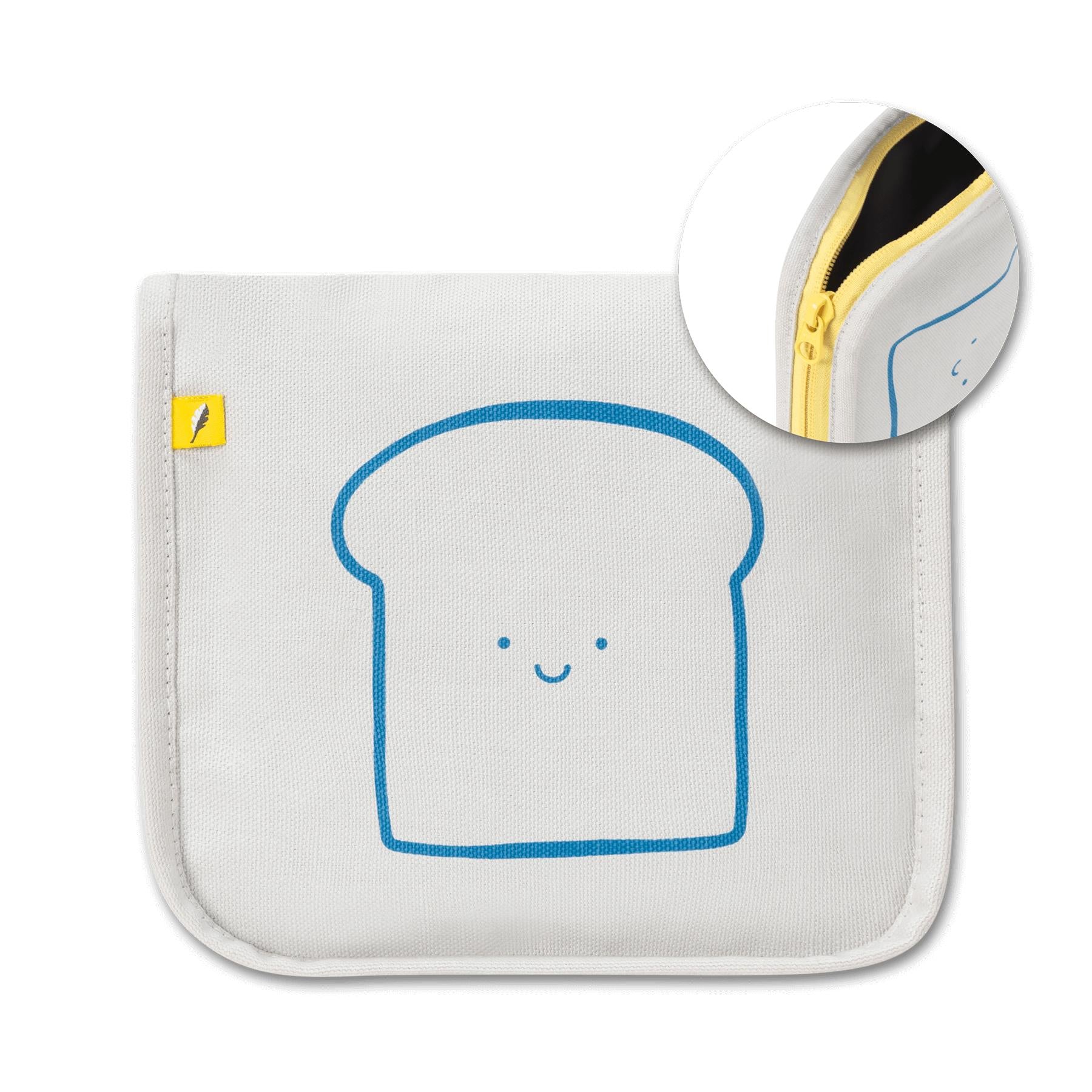 Snack Mat - Bread Blue by fluf lunch bags and boxes