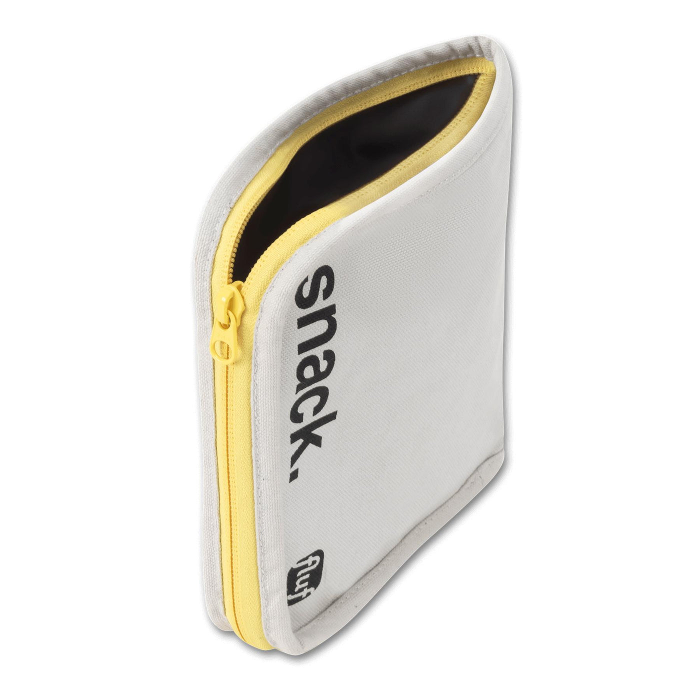 Snack Mat - ‘Snack’ Black with Yellow Zip