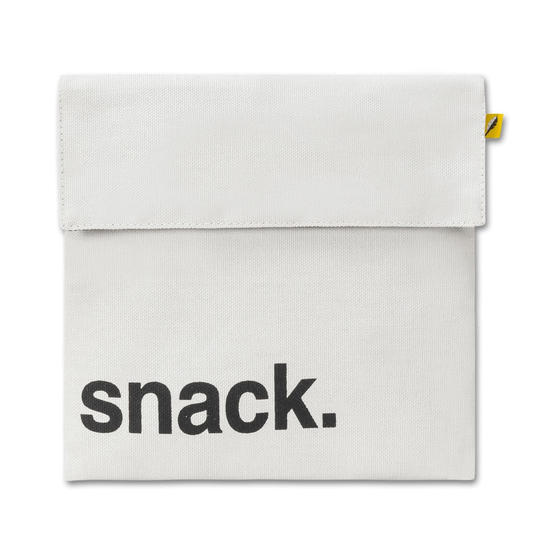 Sac à collation Flip - 'Snack' noir