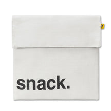 Flip Snack Bag - 'Snack' Black