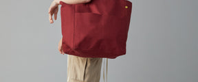 Grand sac fourre-tout - Bourgogne vintage