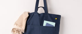 Box Tote - Classic Navy