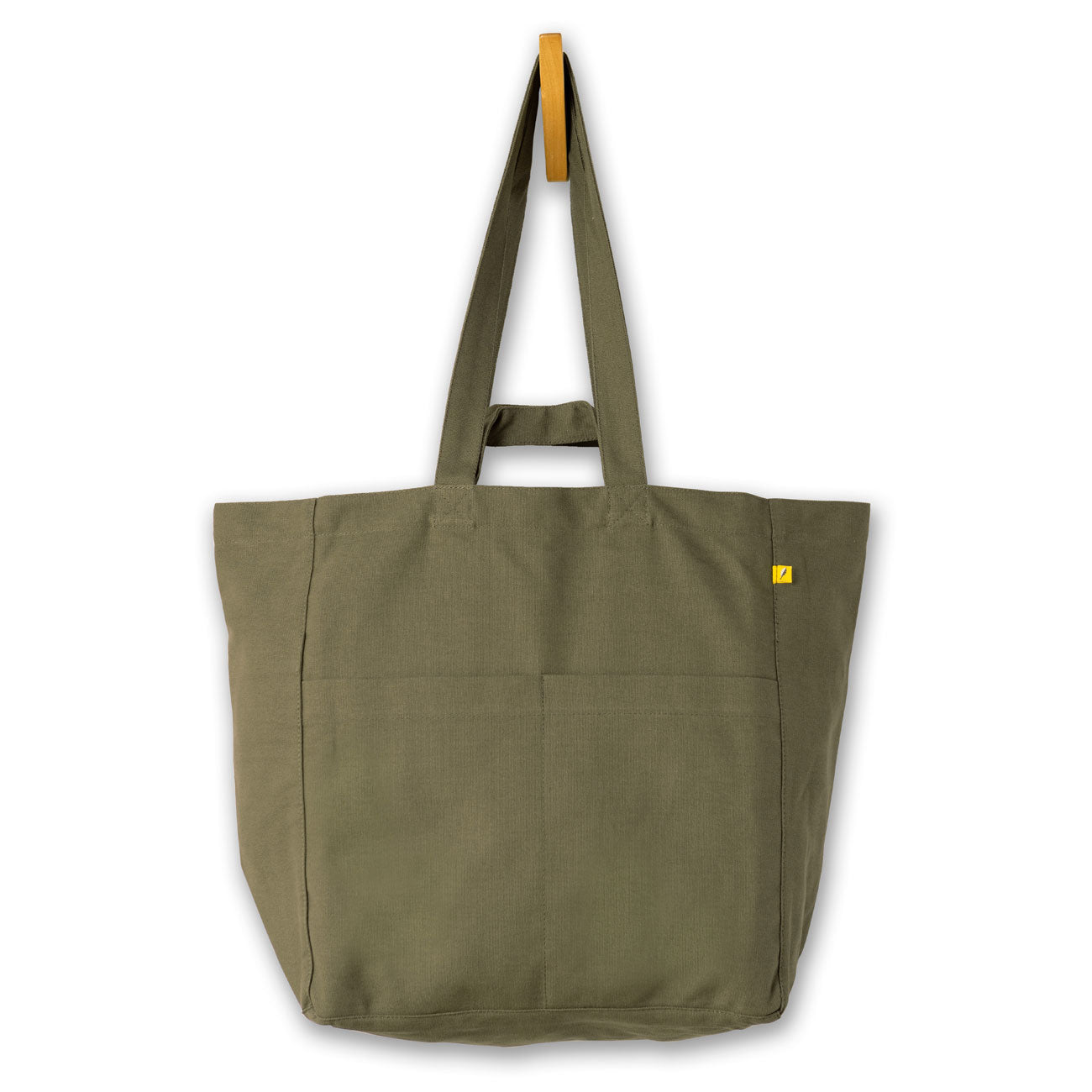 Grand sac fourre-tout - Olive foncé