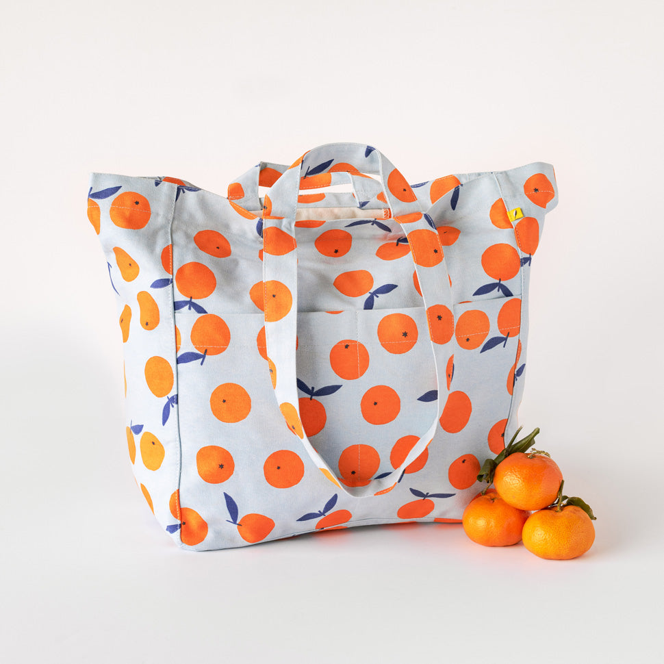 Box Tote - Oranges