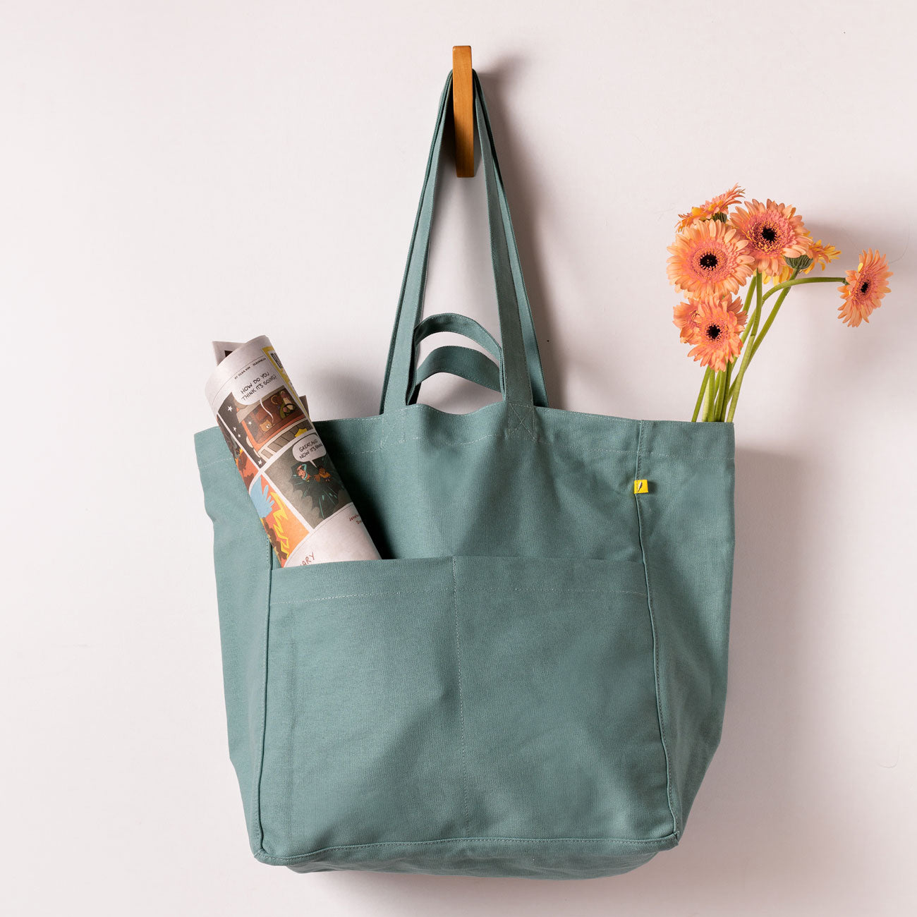 Box Tote - Teal