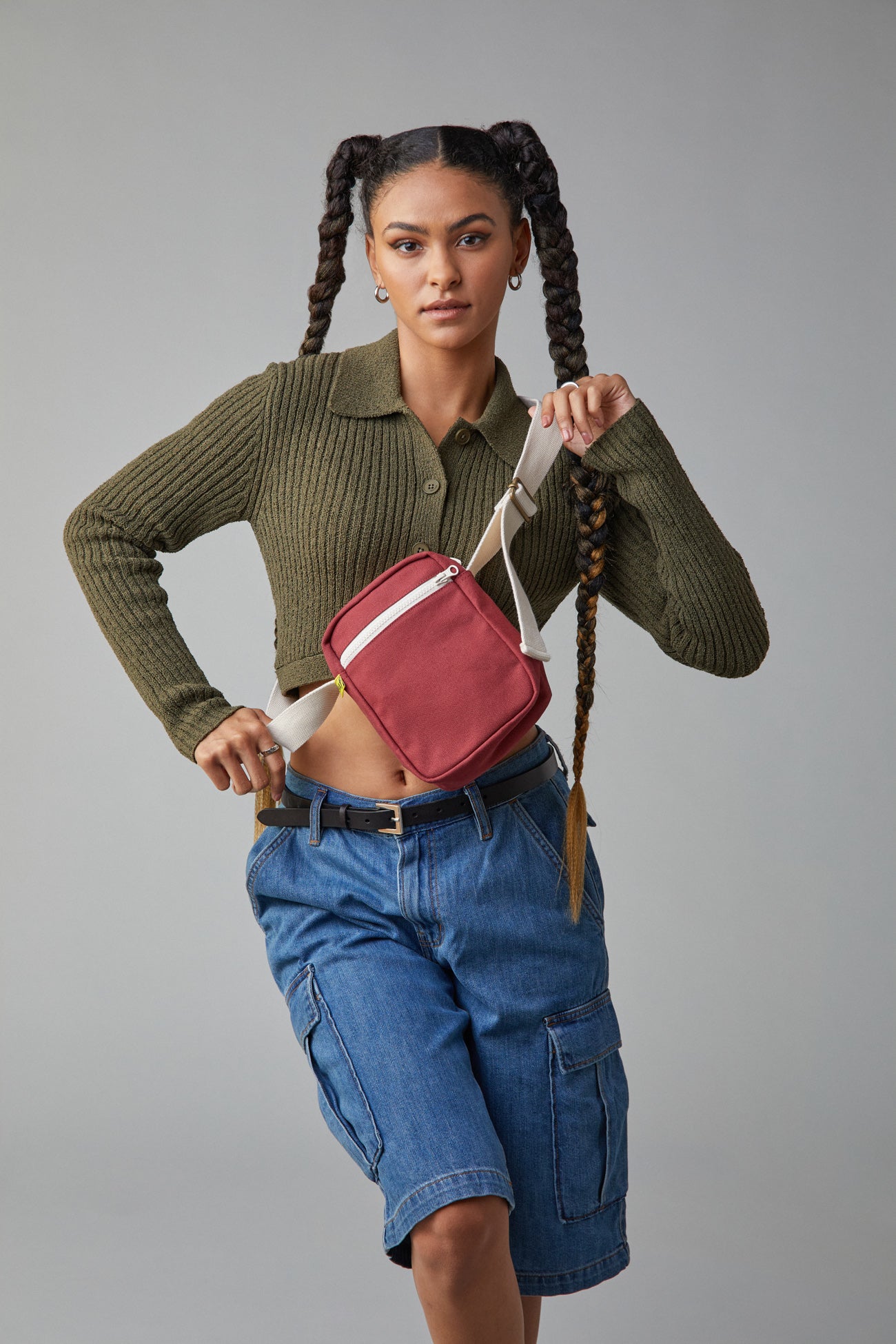 Mini Crossbody - Vintage Burgundy