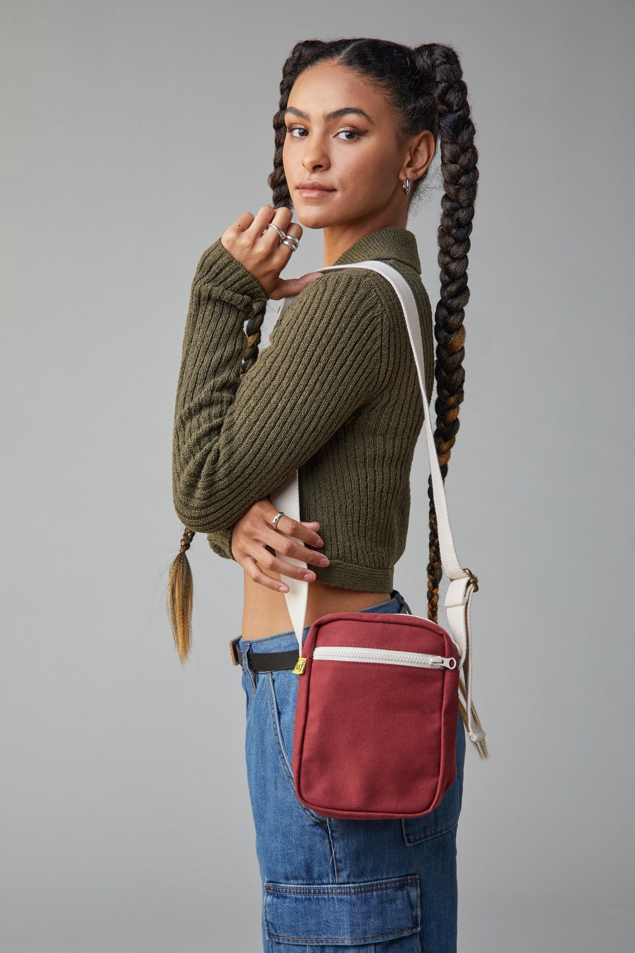 Mini Crossbody - Vintage Burgundy