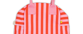 Zipper Lunch - Awning Stripe Pink