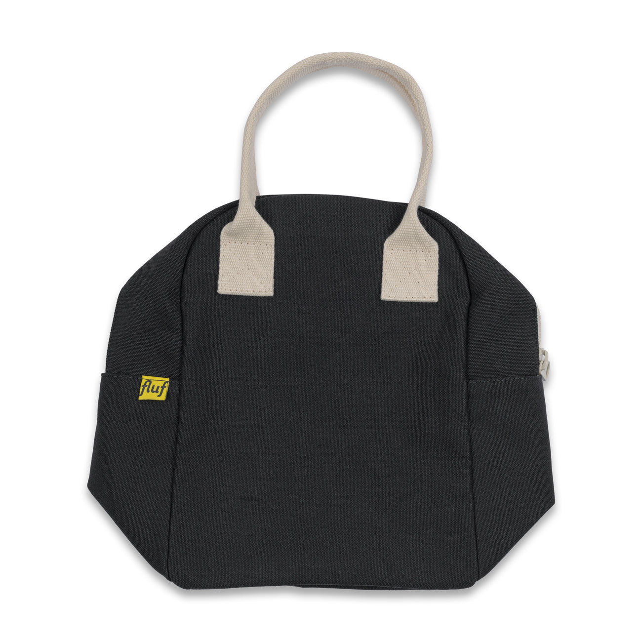 Fluf Zipper Lunch bag Carbon color 