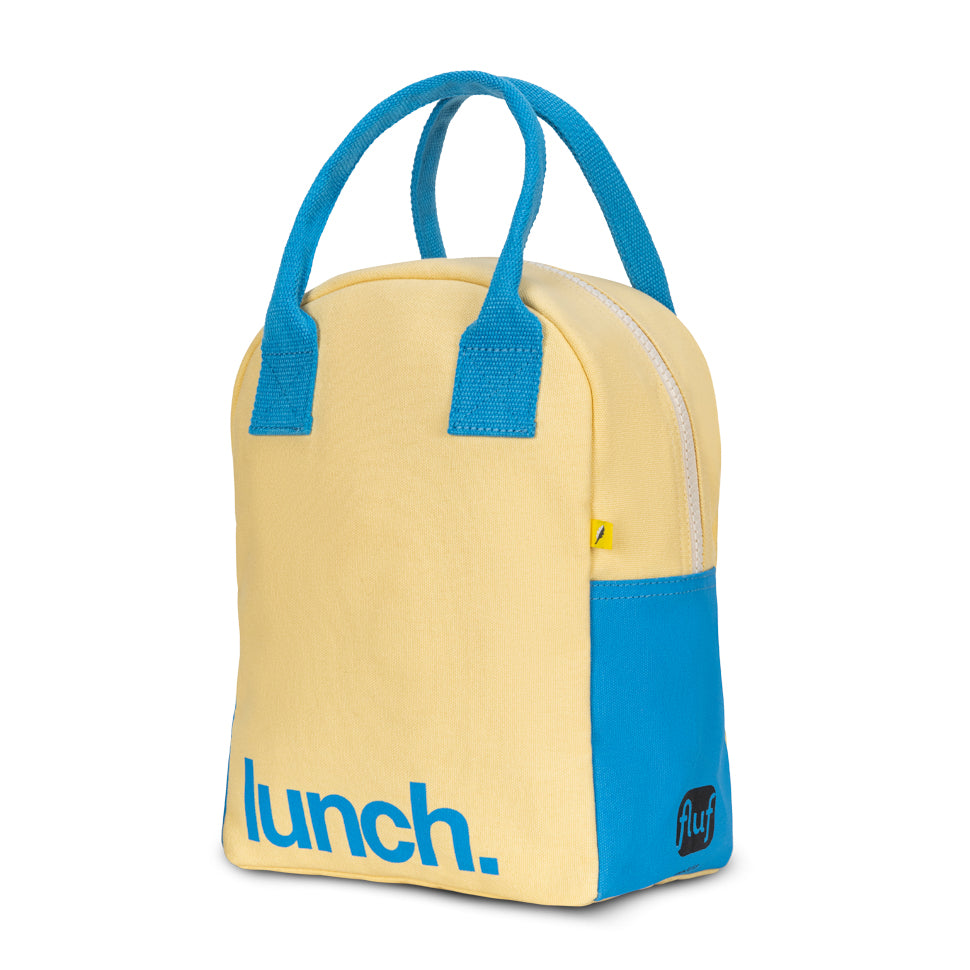 Zipper Lunch - 'Lunch.' Butter Blue