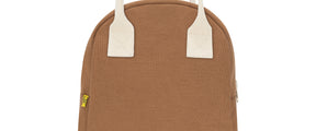 Zipper Lunch bag  in  Nutmeg color by fluf canada