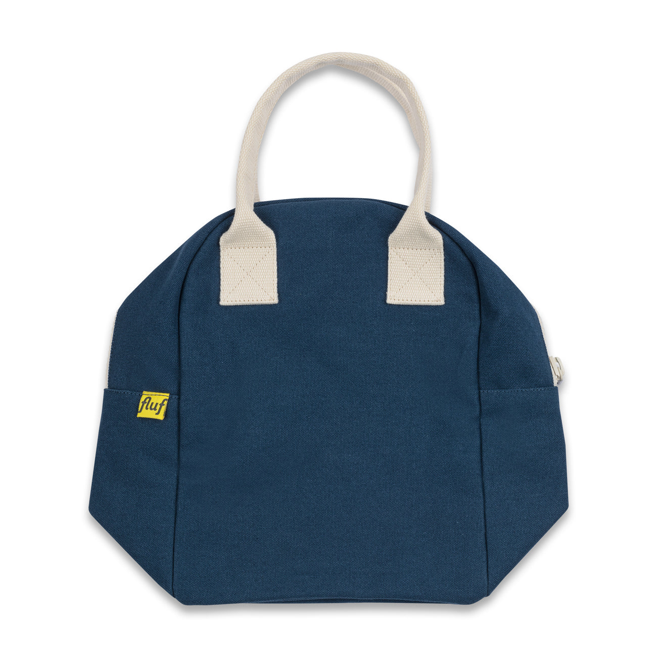 Flat  Zipper Lunch Bag - Classic Navy