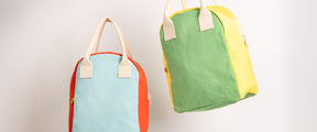 Fluf Zipper Lunch bag- Ice Pop and tennis colors