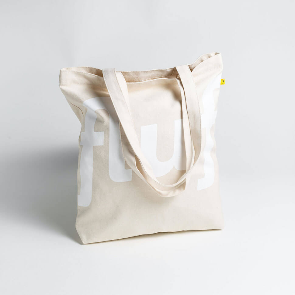 classic tote bag Fluf logo