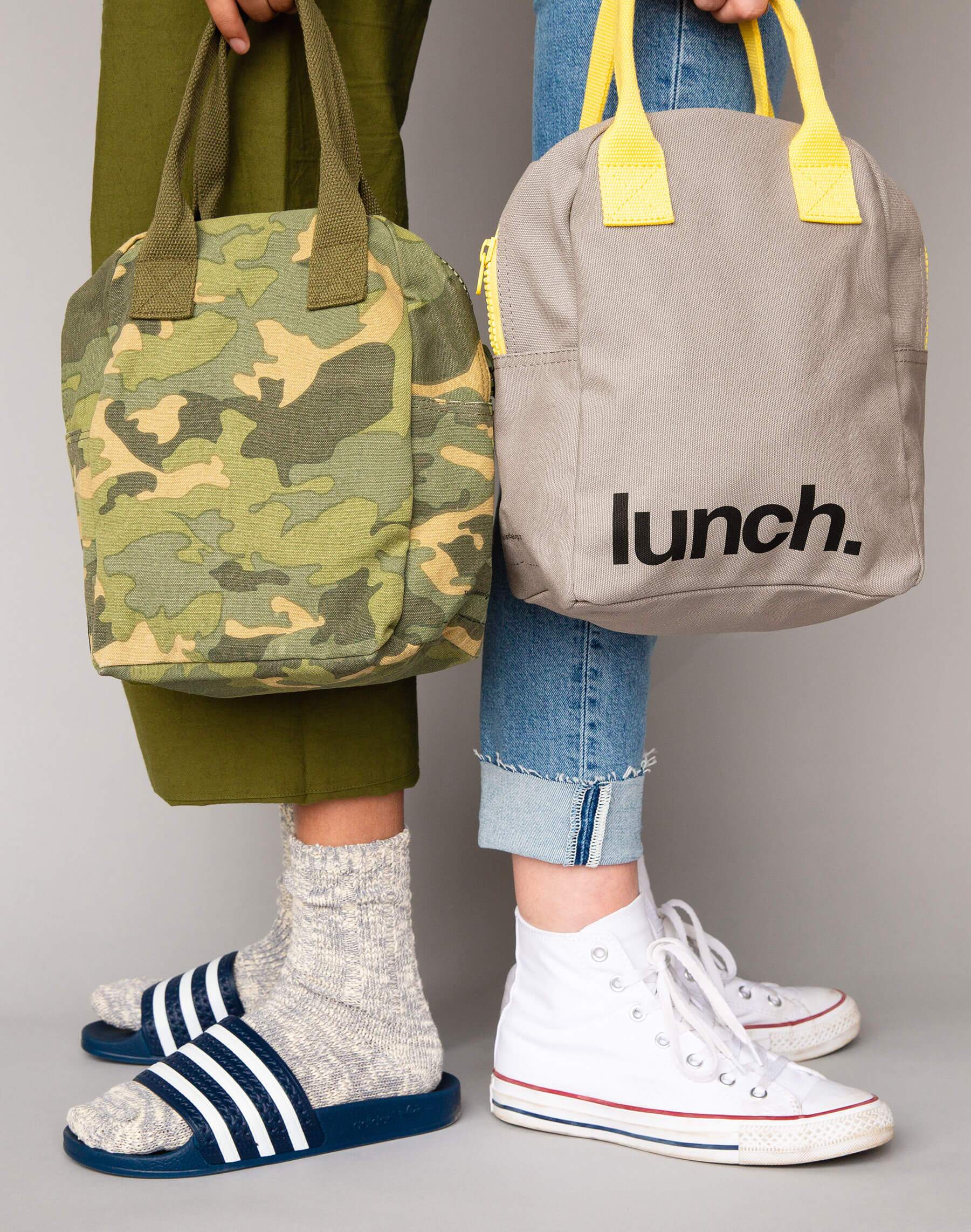 Camo Lunch Bag for teens