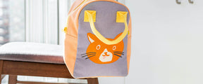 Cat Organic Cotton Lunch Bag Lunch Box